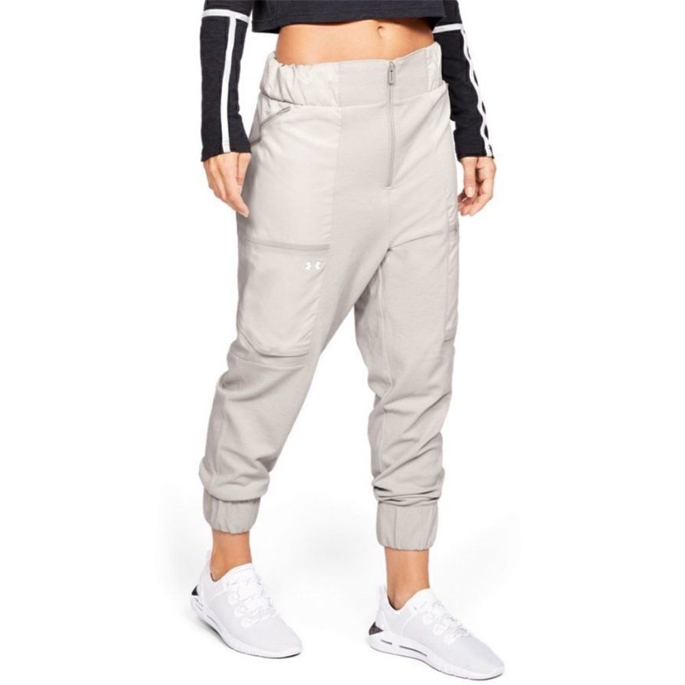 Under Armour Generation Twill Supply High Rise Joggers Women Size SM